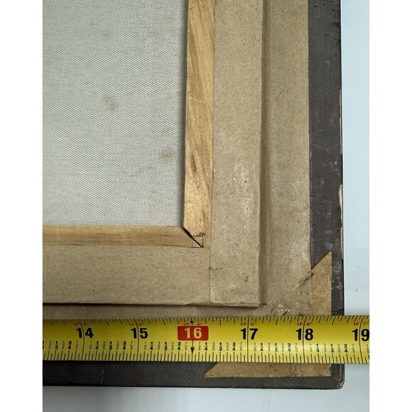 Original Oil Landscape Painting Of Landscape Scene With River, Trees, Flowers - Picture 6 of 8